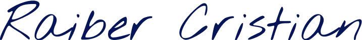 Raiber Cristian signature